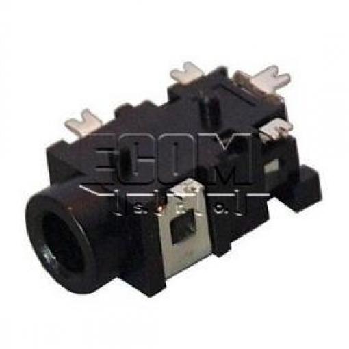 Jack zásuvka 3,5 mm stereo SMD 1503-03, plast
