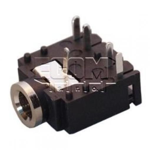 Jack zásuvka 3,5 mm stereo FC68133, plastový kryt