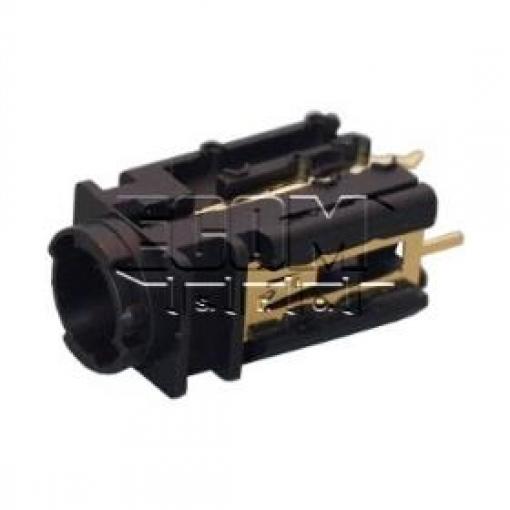 Jack zásuvka 6,3 mm ACJM-PVB-2, panelová, mono, plastová