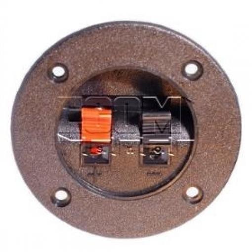 Svorka na reproduktor CC-215, zásuvka, černá/červená