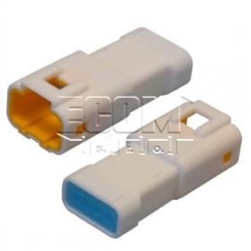 Pouzdro konektoru TER-1101A1000, 3 A, PBT, jednořadé
