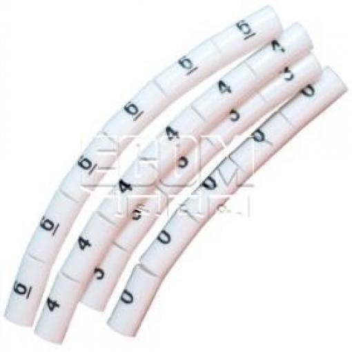 Popisový štítek na kabel OM-1.25-7, vnitřní průměr 3,2 mm