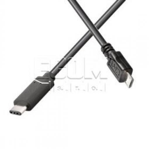 Kabel USB 3.0 CM-BM Micro, 1 m, černý