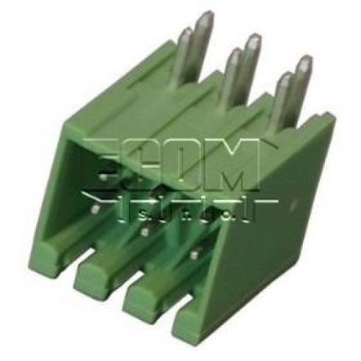 Vidlice 90° C0939-06RTAEA0R, 2× 3póly, 320 V / 10 A