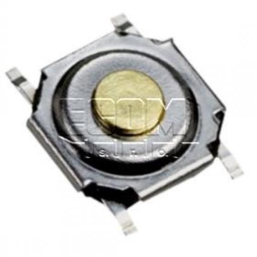 Tlačítko spínací SMD IT-1187-160GM-G, 12 V / 50 mA, výška 1,5 mm