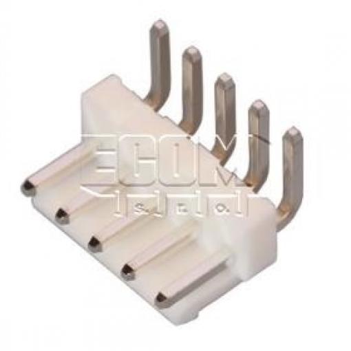 Vidlice jednořadá W3966-05PRTW00R, 1×05, vývody 90°
