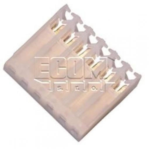 Konektor IDC zásuvka 1×06, 250 V / 7 A, rozteč 3,96 mm