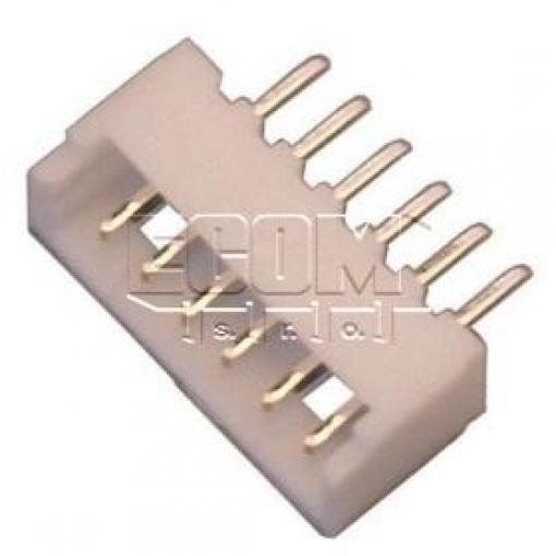 Vidlice jednořadá W1359-06PST0W0R, 1×06, přímá, rozteč 1,25 mm