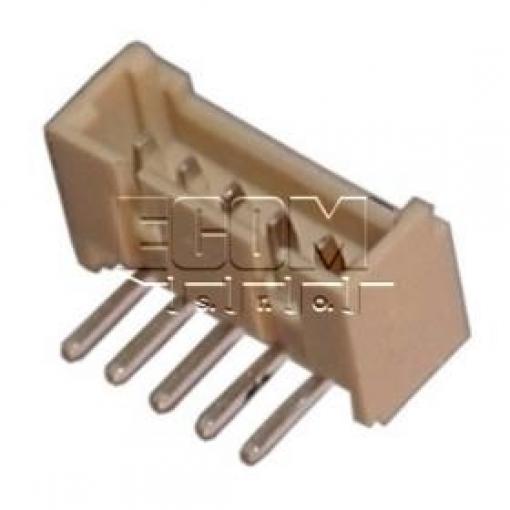 Vidlice jednořadá W1359-05PRT0I0R, 1×05, vývody 90°, rozteč 1,25 mm