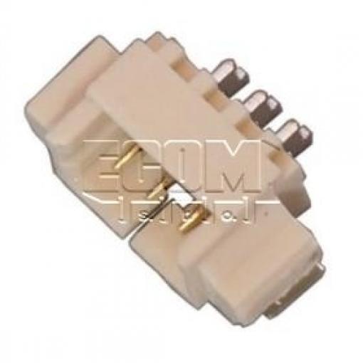 Vidlice řadová W1359-03PBTTI0R, 1×03, SMD 90°, rozteč 1,25 mm