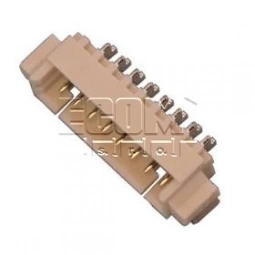 Vidlice jednořadá 1×08 SMD 90°, rozteč 1,25 mm, W1359-08PBTTI0R