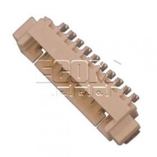 Vidlice jednořadá W1359-10PBTTI0R, 1×10, SMD 90°, rozteč 1,25 mm