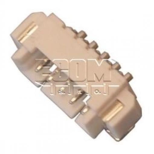 Vidlice jednořadá W1125-05PBTRC0E, 1×05, SMD 90°, rozteč 1,25 mm