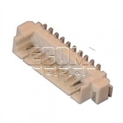 Vidlice řadová W1125-10PATRC0E, 1×10, SMD, přímá, rozteč 1,25 mm