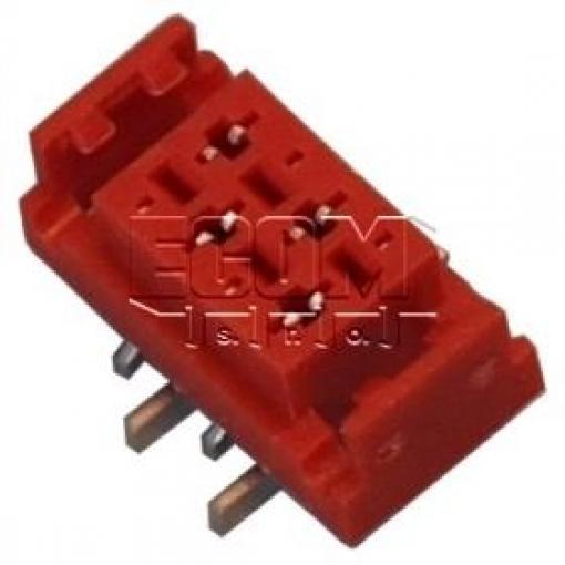 Konektor Micro-Match C3131-04PYYTRTR, 4pin, SMD zásuvka se zámkem