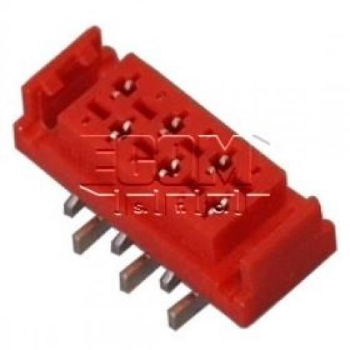 Konektor Micro-Match C3131-06PYYTRTR, 6pin, SMD, se zámkem
