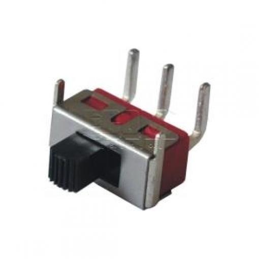 Posuvný přepínač TS-13PQND-G, 1pólový, 250 V / 2 A