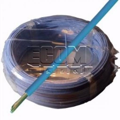 Kabel SiF 1×1,5 mm², modrý, 100 m, 300/500 V, 180 °C