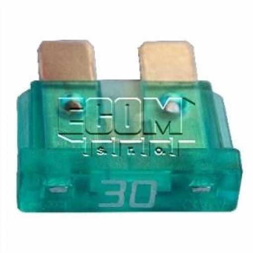 Automobilová pojistka FATC-30A, 30 A / 32 V, zelená