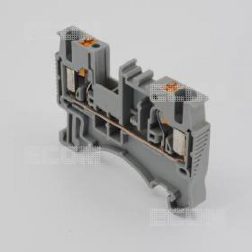 Svorka na DIN lištu DS2.5-01P-11-00A(H), šedá