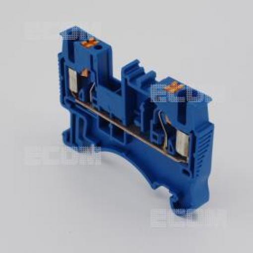 Svorka na DIN lištu DS2.5-01P-12-00A(H), modrá