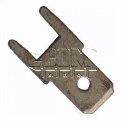 Faston vidlice 6,35 × 0,8 mm, délka 14 mm, SnFS