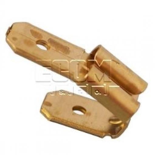 Faston konektor TWALR, zásuvka + 2× vidlice 6,35 × 0,4 mm