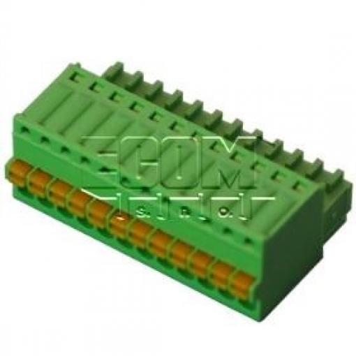 Svorkovnice 15EDGKD-2.50-12P, 12 pól, 250 V / 5 A, 180°