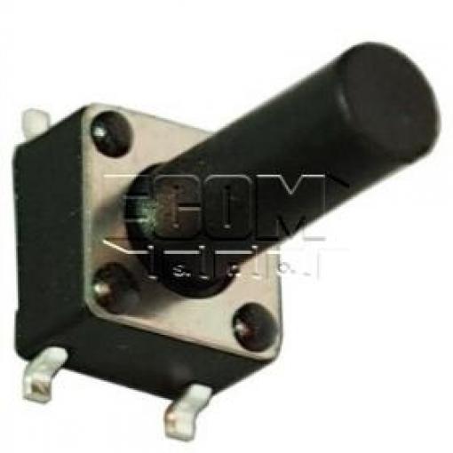 Tlačítko spínací SMD IT-1102WF8-160G, 12 V / 50 mA, 6×6 mm