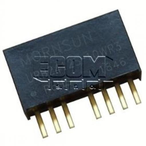 DC/DC měnič URB2412S-10WR3, 24 V → 12 V, 833 mA, izolovaný