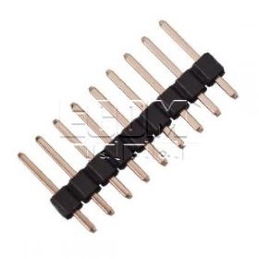 Kolíková lišta lámací 1×9 HSU C2100-09ASGAS0R, rozteč 2,54 mm