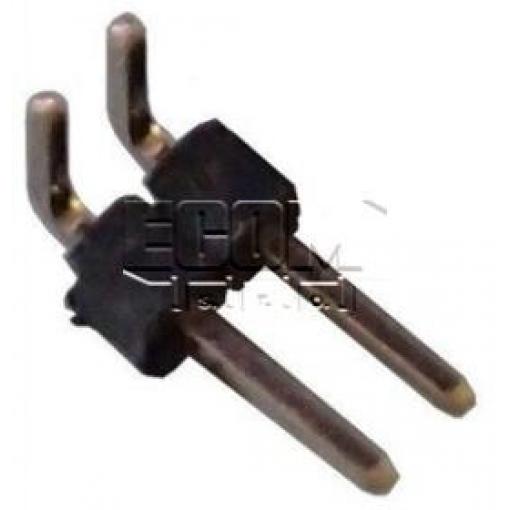 Kolíková lišta lámací DS1022-1×2RDF11-B, 1řada×2, rozteč 2,54 mm