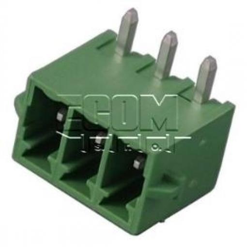 Vidlice 15EDGRN-3.5-03P-14-00A(H), 250 V / 7 A, 3 póly, zelená