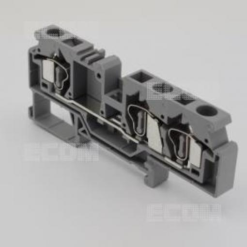 Svorka na DIN lištu WS6-TW-01P-11-00A(H), šedá