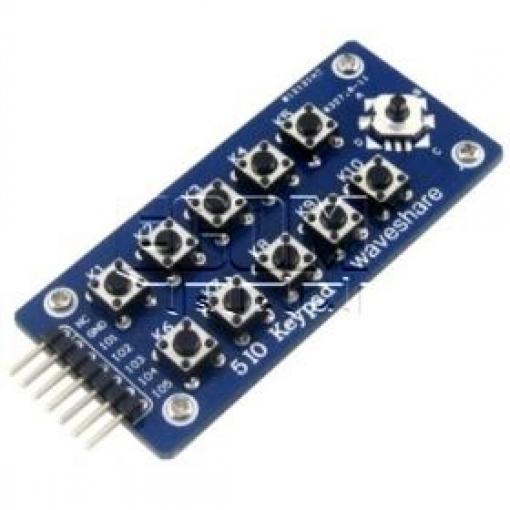 Klávesnice 5 IO KEYPAD (5650), 10 tlačítek, 2×5 pole