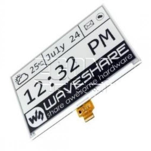 E-Paper displej 7,5" (640×384), 3,3 V, I2C, černobílý
