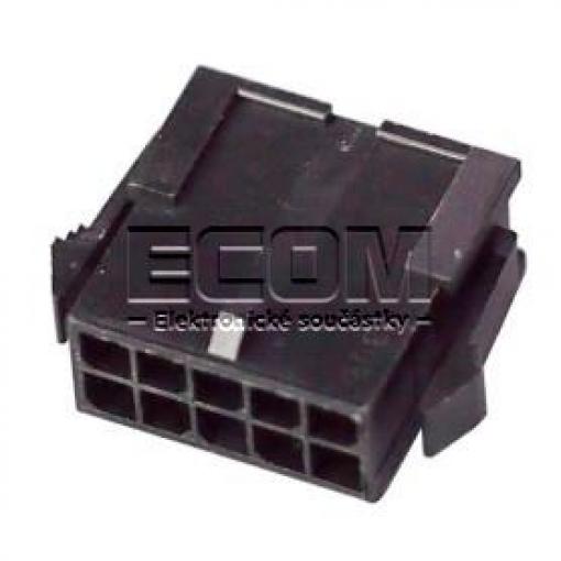 Pouzdro konektoru H4030-10PDB000R, 2×5 vidlic, rozteč 3,0 mm