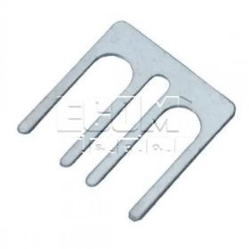 Hřeben propojovací K22-00A(H), 4× kontakt 1,0 × 0,4 mm