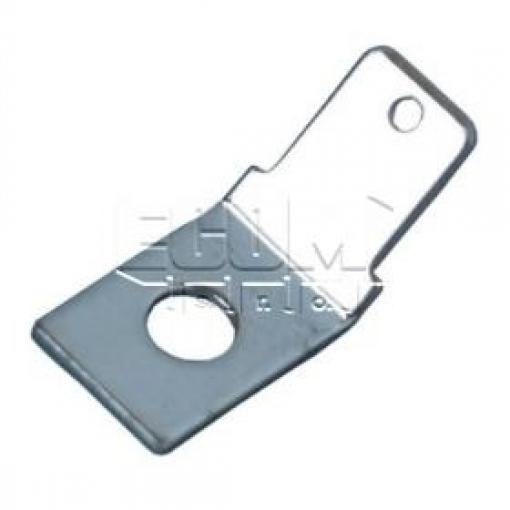 Faston vidlice 6,3 × 0,8 mm, úhel 45°, šroub M3,5