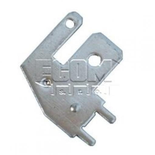 Faston vidlice K33-00A(H), 6,3 × 2,8 × 0,8 mm, 90°