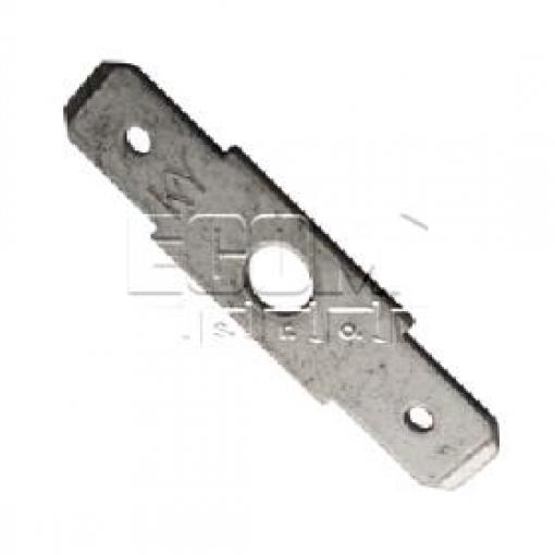 Faston vidlice K3-00A(H), 6,3 × 0,8 mm, závit M4