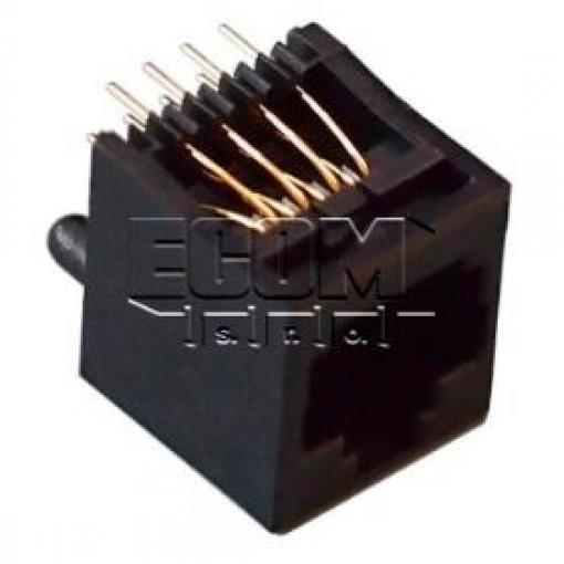Telefonní zásuvka RJ-45 8P8C, pozlacené kontakty, HSU C0052-88BHGB00R