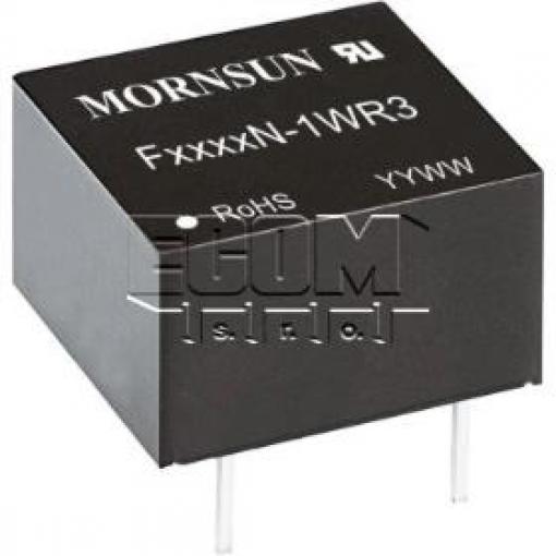 DC/DC měnič F0505N-1WR3, 5 V / 200 mA, izolovaný, DIP-8
