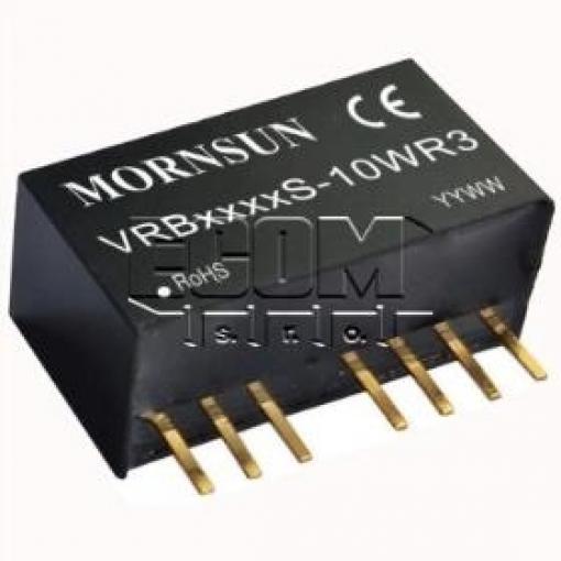 DC/DC měnič VRB2405S-10WR3, 24 V → 5 V / 2 A, izolovaný, SIP8