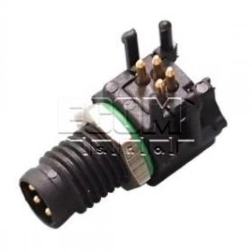 Vidlice M8A, 4 piny, 90°, 30 V / 3 A, IP67/68