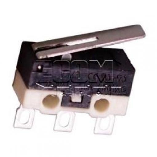 Mikrospínač DM3-01N-30G-G, 1pól přepínací, 125 V / 3 A