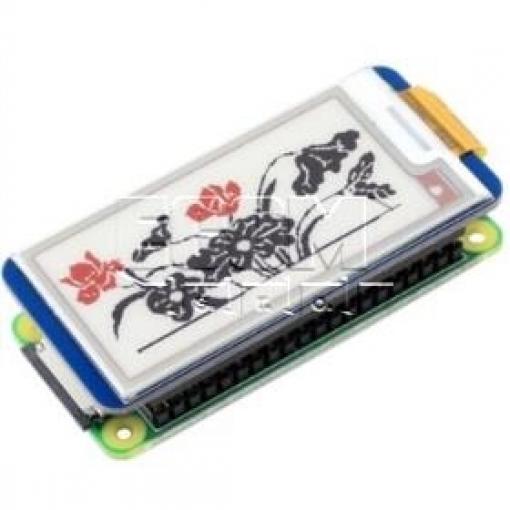 E-papír modul 2,13" HAT (B), 212×104 px, 3 barvy, SPI