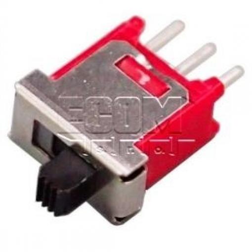 Posuvný přepínač 500A1M2QED-G, 1pólový, 250 V AC / 1 A