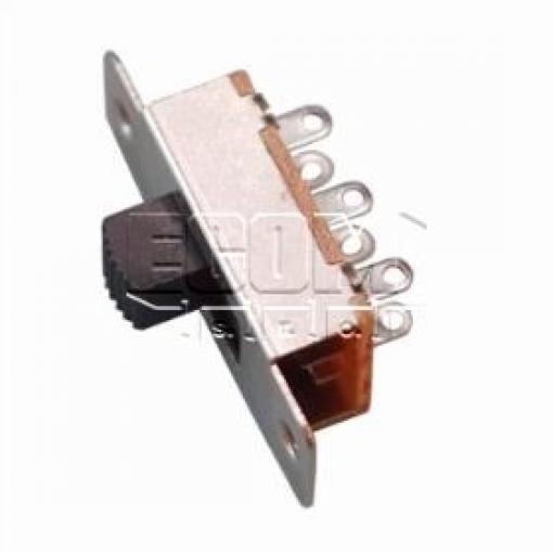 Posuvný přepínač SS22K25G6-G, 2pólový, 250 V / 1,5 A
