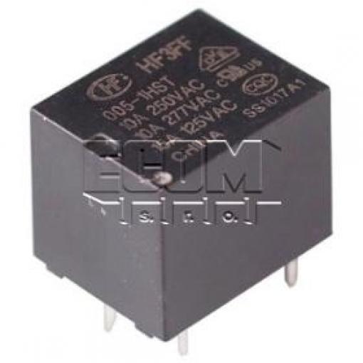 Relé HF3FF/005-1HST, 277 V AC / 10 A, 28 V DC / 10 A